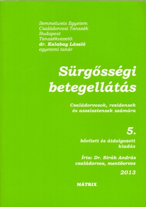 Dr. Sir�k Andr�s - S�rg�ss�gi betegell�t�s