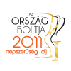 Orsz�g Boltja 2011 N�pszer�s�gi d�j K�nyv, film kateg�ria I. helyezett