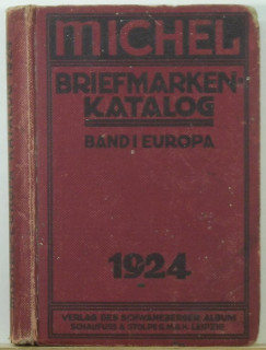 Hugo Michel - Briefmarken-Katalog 1924