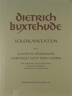 Dietrich Buxtehude - Solokantaten Nr.9