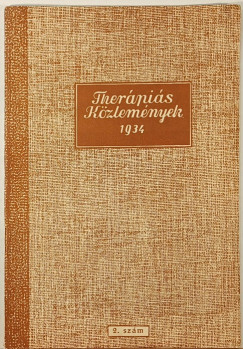 Janovics Andr�s   (Szerk.) - Ther�pi�s K�zlem�nyek 1934 febru�r