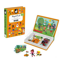 N�gy �vszak - M�gneses k�nyv kicsiknek - 115 m�gnes (Janod,J02721)