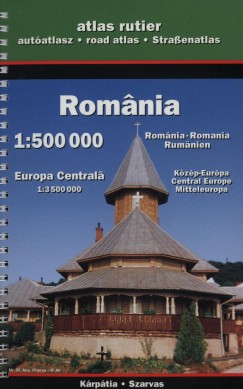 Romnia - Kzp-Eurpa autatlasz