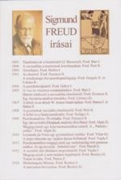 Sigmund Freud - Sigmund Freud rsai - jabb eladsok a llekelemzsrl