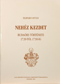 Filipszky István - Nehéz kezdet