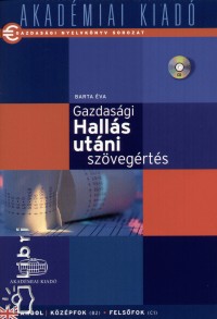 Barta Éva - Gazdasági - Hallás utáni szövegértés - Angol