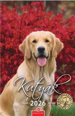 Kutyk falinaptr - 21x32 cm - 2026