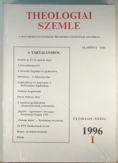 Theologiai Szemle XXXIX. 1-6.