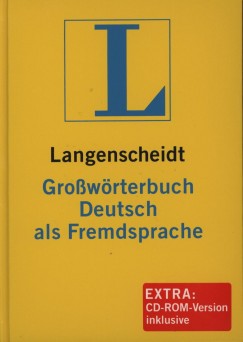 Dr. Dieter Gtz - Dr. Gnther Haensch - Dr. Hans Wellmann - Langenscheidt Growrterbuch Deutch als Fremdspache