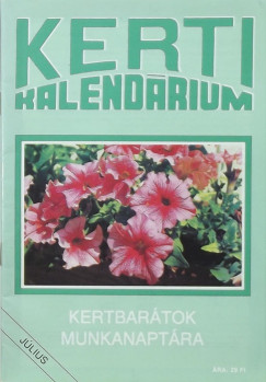 Kerti Kalendrium 1991. 3. vfolyam 7. szm