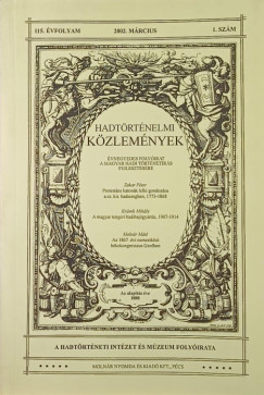 Hadt�rt�nelmi k�zlem�nyek