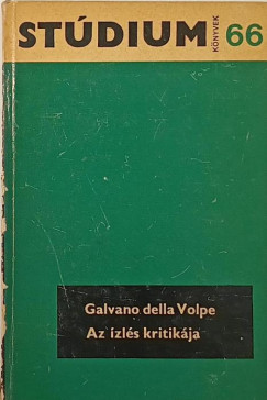Galvano Della Volpe - Az zls kritikja