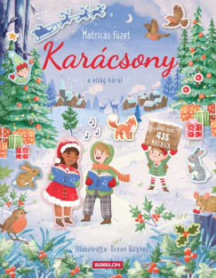 Joli Hannah - Karácsony a világ körül - Matricás füzet