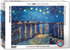 Van Gogh - Csillagos �jszaka a Rh�ne felett, 1000 db-os puzzle (EUROGRAPHICS, 6000-5708)