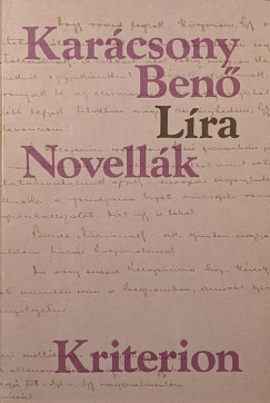 Karácsony Benő - Líra