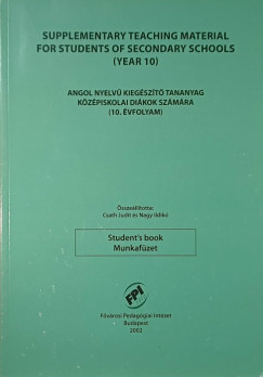 Supplementary Teaching Material for Students of Secondary Schools (Year 10) - Students's Book