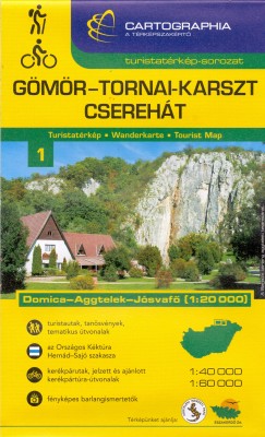 Gmr-Tornai-karszt, Csereht turistatrkp - 1:40000