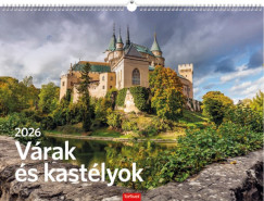 Várak és kastélyok falinaptár 42x31 cm - 2026