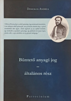 Domokos Andrea - Büntető anyagi jog