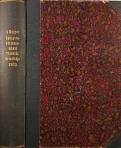 A Magyar Gygyszersztudomnyi Trsasg rtestje 1931.