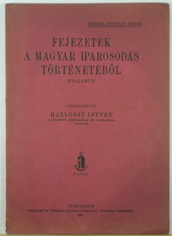 Hallssy Istvn   (Szerk.) - Fejezetek a magyar iparosods trtnetbl (syllabus)