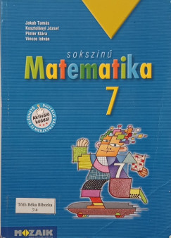 Jakab Tams - Kosztolnyi Jzsef - Pintr Klra - Vincze Istvn - Sokszn matematika 7. osztly