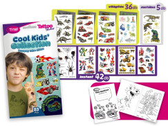 Cool Kids' Csilllámtetoválás matrica készlet (TyToo, 83 db/ készlet)