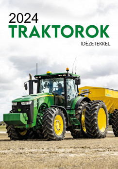 Napt�r - Traktorok id�zetekkel 23x33 cm - 2024