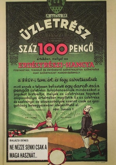 Balázsi Dénes - Ne nézze senki csak a maga hasznát...