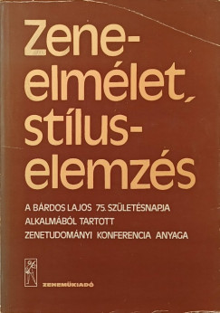 Zeneelmlet, stluselemzs