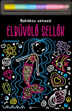 Elbűvölő sellők - Bohókás színező