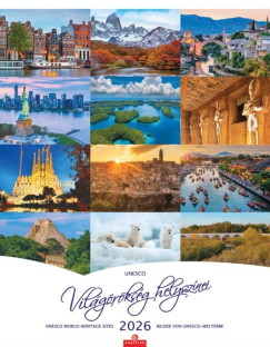 UNESCO Vilgrksg helysznei falinaptr 40x58 cm - 2026