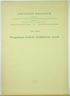 Nyri Antal - Nyelvszeti dolgozatok 31.