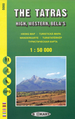 TP5000 Ttra (Magas-, Nyugati-, Blai) turistatrkp 1:50000