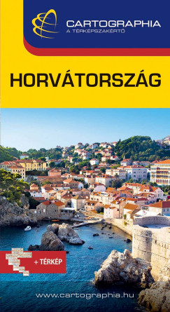 Horvátország útikönyv + térkép
