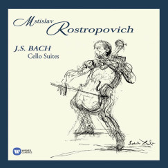 Msztyiszlav Rosztropovics - Bach: Csellószvitek - CD