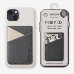 Bookaroo telefonzseb (Charcoal)