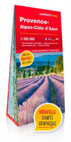 Provence, Alpok-Cote D'Azur Comfort trkp (Expressmap) 1:300 000