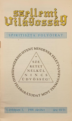 Szellemi Vil�goss�g I. �vfolyam 1.