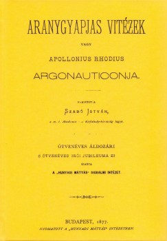 Apollonius Rhodius - Aranygyapjas vitzek