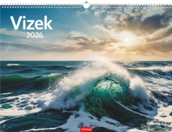Vizek falinaptár 42x31 cm - 2026