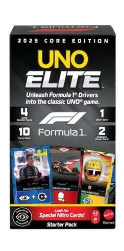 UNO ELITE F1 kártyajáték