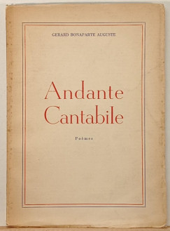 Grard Bonaparte-Auguste - Andante Cantabile (dediklt)