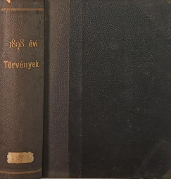 Az 1898. évi törvények gyűjteménye