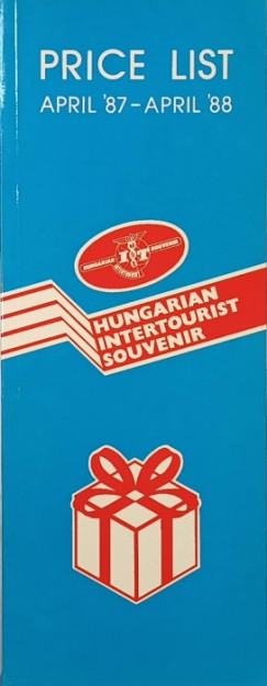 Price List April '87 - April '88