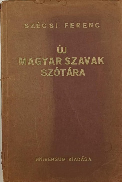 Szcsi Ferenc - j magyar szavak sztra