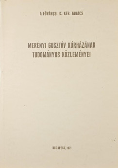 Mernyi Gusztv krhznak tudomnyos kzlemnyei