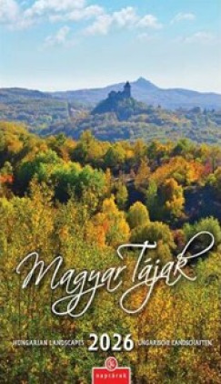 Magyar Tájak falinaptár - 21x32 cm - 2026