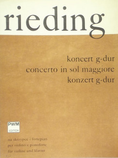 Oskar Rieding - Koncert G-dur op. 34