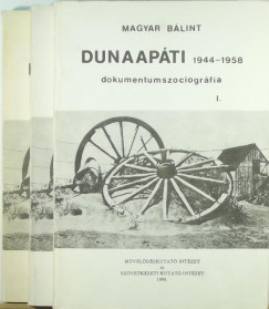 Magyar Blint - Dunaapti 1944-1958 dokumentumszociogrfia I-III.